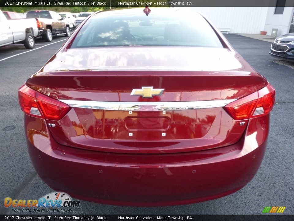 2017 Chevrolet Impala LT Siren Red Tintcoat / Jet Black Photo #7