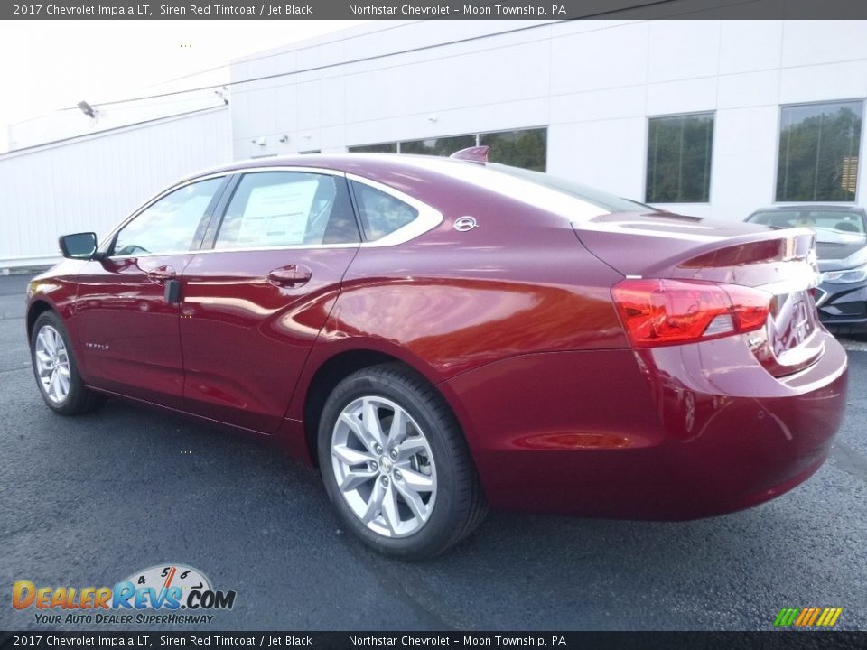 2017 Chevrolet Impala LT Siren Red Tintcoat / Jet Black Photo #8