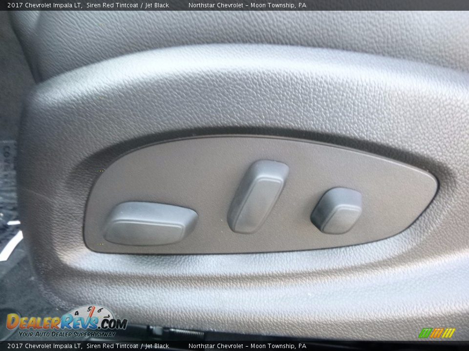 2017 Chevrolet Impala LT Siren Red Tintcoat / Jet Black Photo #16