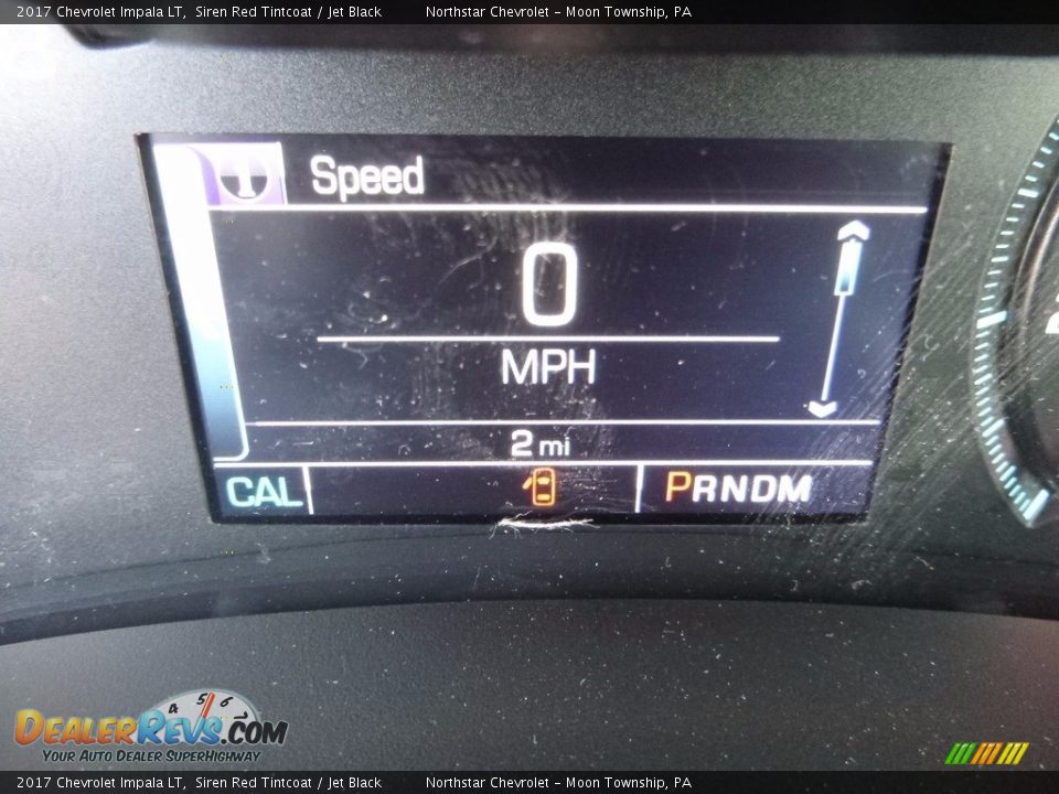 2017 Chevrolet Impala LT Siren Red Tintcoat / Jet Black Photo #20