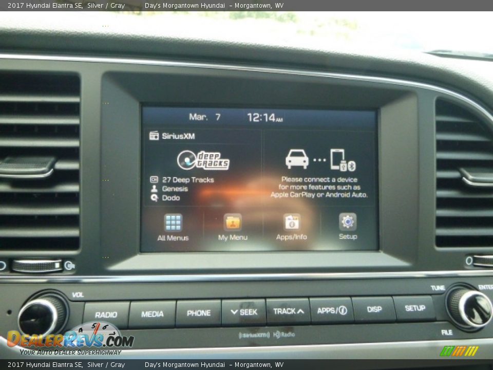 2017 Hyundai Elantra SE Silver / Gray Photo #16