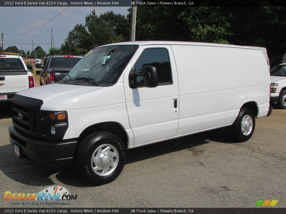 2012 Ford E Series Van E150 Cargo Oxford White / Medium Flint Photo #11