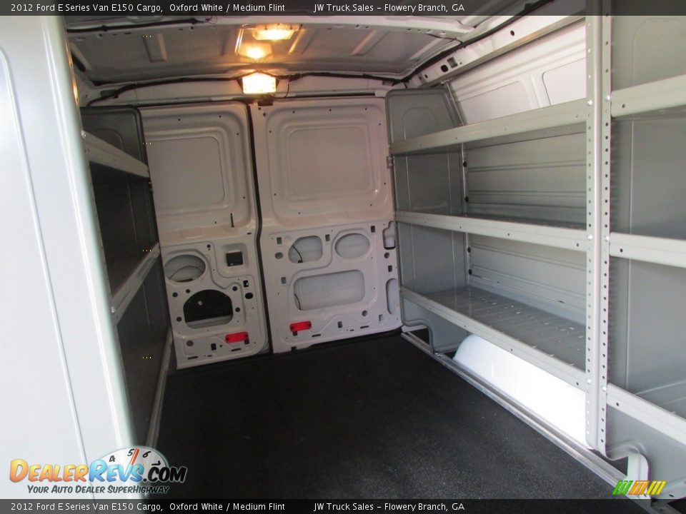 2012 Ford E Series Van E150 Cargo Oxford White / Medium Flint Photo #35
