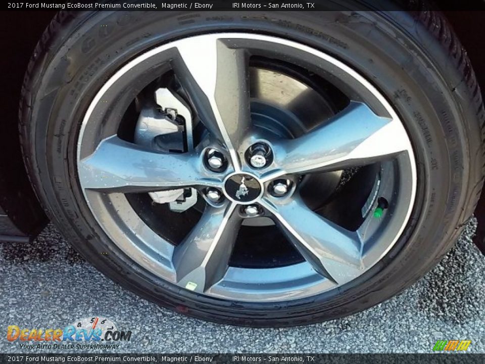 2017 Ford Mustang EcoBoost Premium Convertible Wheel Photo #22