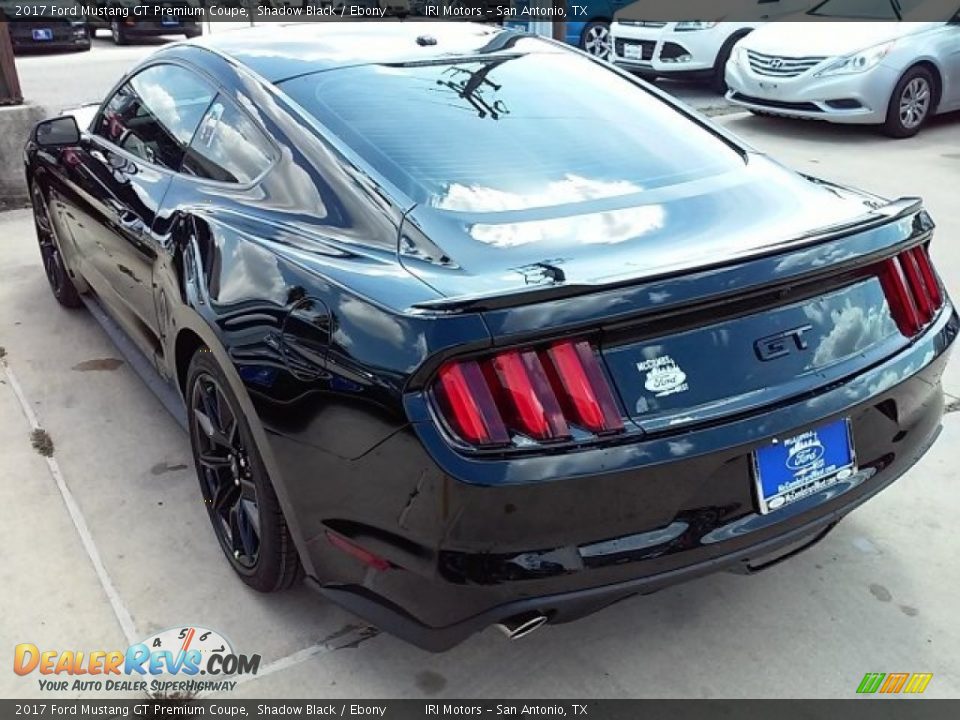 2017 Ford Mustang GT Premium Coupe Shadow Black / Ebony Photo #21