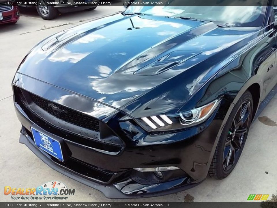 2017 Ford Mustang GT Premium Coupe Shadow Black / Ebony Photo #22