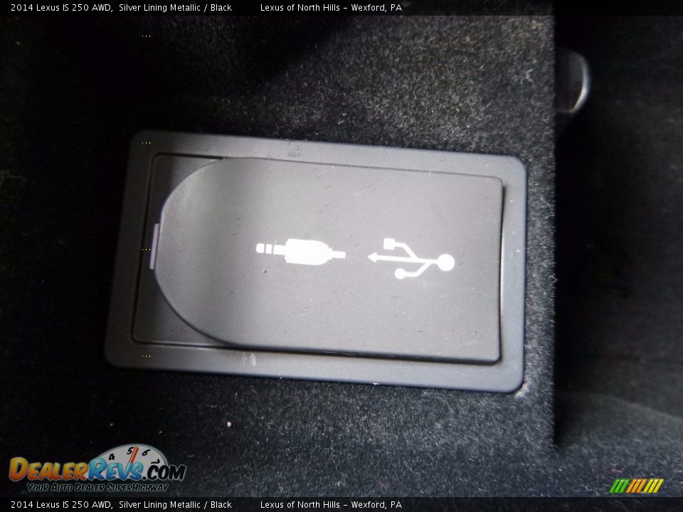 2014 Lexus IS 250 AWD Silver Lining Metallic / Black Photo #24