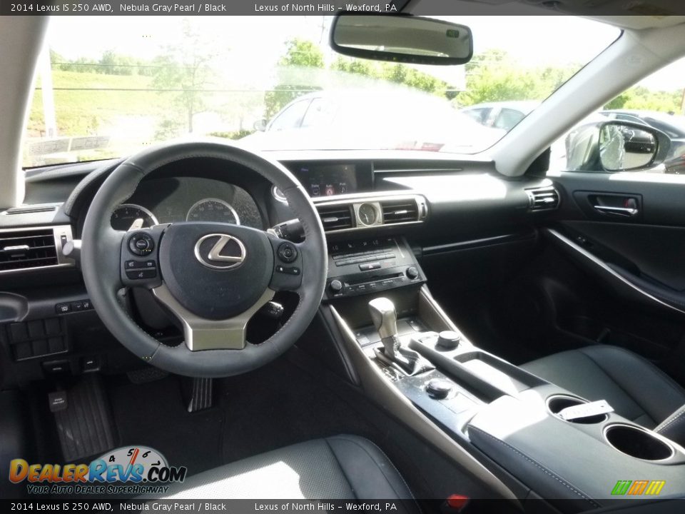 2014 Lexus IS 250 AWD Nebula Gray Pearl / Black Photo #9