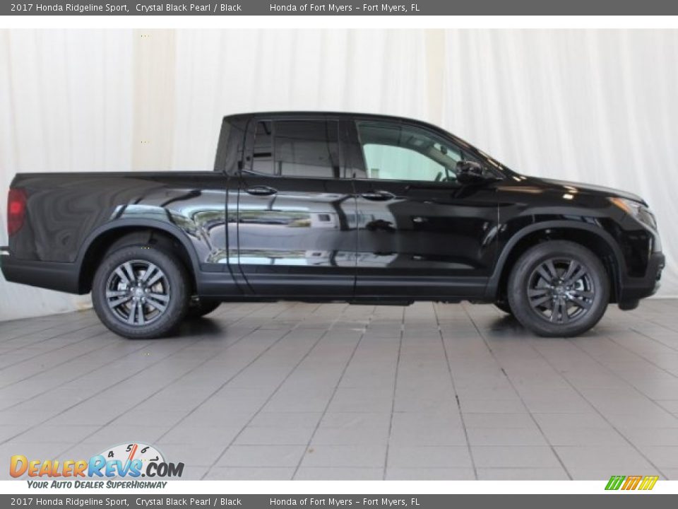 Crystal Black Pearl 2017 Honda Ridgeline Sport Photo #3