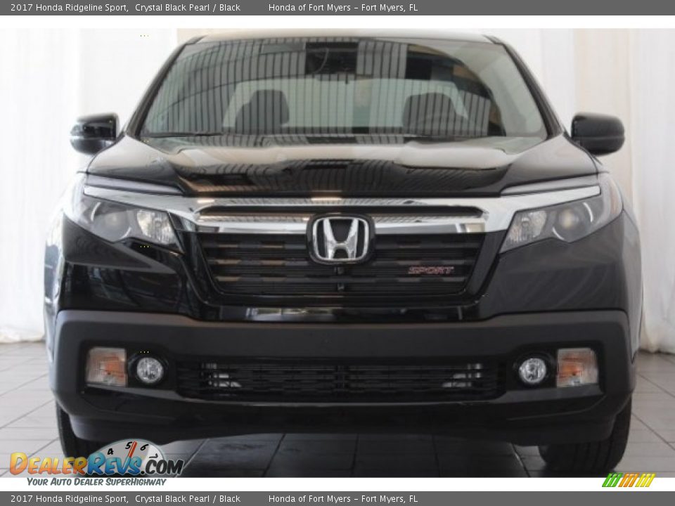 2017 Honda Ridgeline Sport Crystal Black Pearl / Black Photo #4