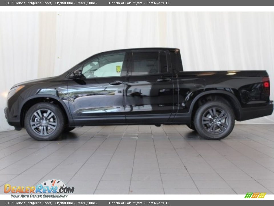 Crystal Black Pearl 2017 Honda Ridgeline Sport Photo #5
