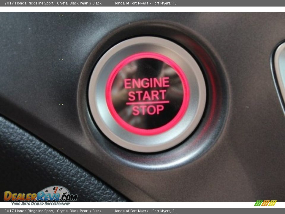 2017 Honda Ridgeline Sport Crystal Black Pearl / Black Photo #19