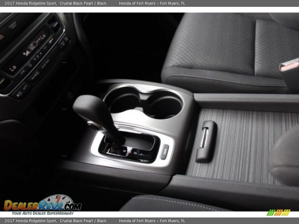 2017 Honda Ridgeline Sport Crystal Black Pearl / Black Photo #21