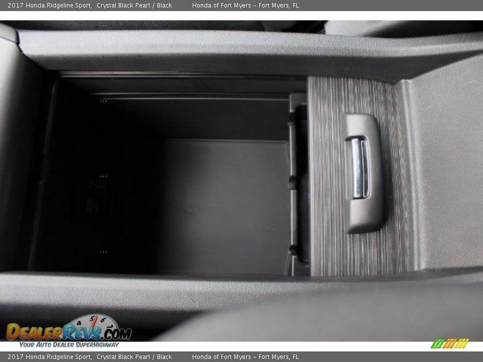 2017 Honda Ridgeline Sport Crystal Black Pearl / Black Photo #23