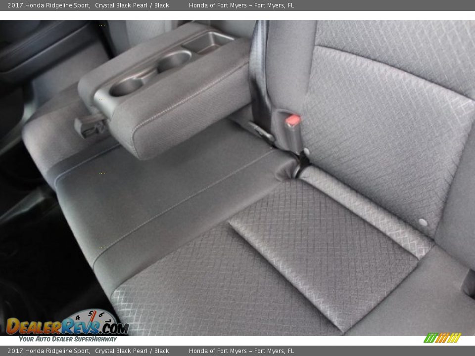 2017 Honda Ridgeline Sport Crystal Black Pearl / Black Photo #26