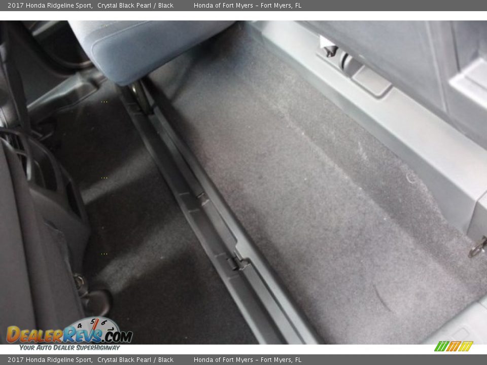 2017 Honda Ridgeline Sport Crystal Black Pearl / Black Photo #27