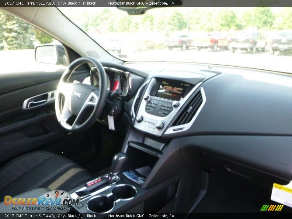 2017 GMC Terrain SLE AWD Onyx Black / Jet Black Photo #10