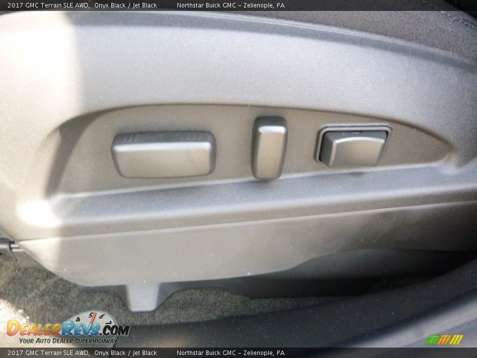 2017 GMC Terrain SLE AWD Onyx Black / Jet Black Photo #15