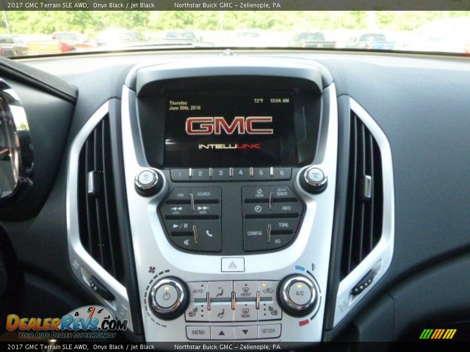 2017 GMC Terrain SLE AWD Onyx Black / Jet Black Photo #16