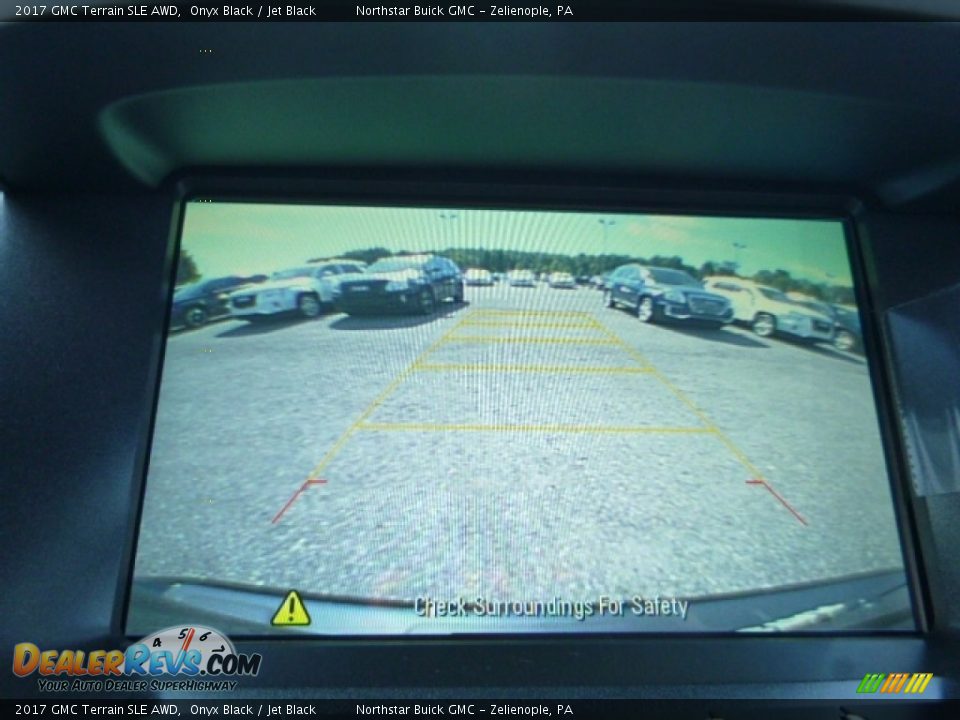 2017 GMC Terrain SLE AWD Onyx Black / Jet Black Photo #17
