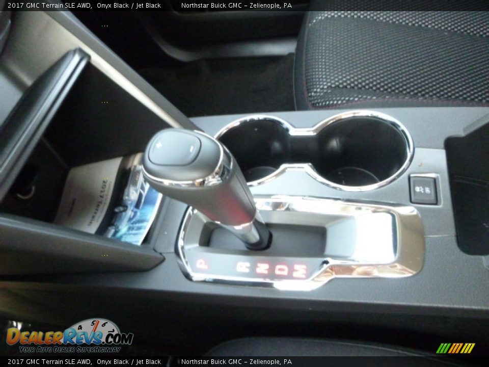 2017 GMC Terrain SLE AWD Onyx Black / Jet Black Photo #19