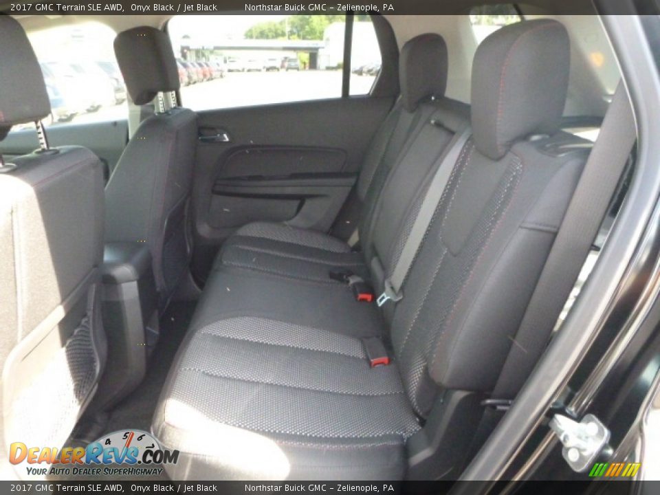 2017 GMC Terrain SLE AWD Onyx Black / Jet Black Photo #10