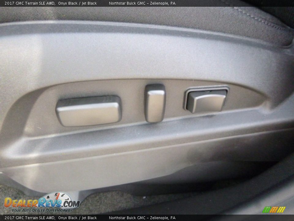 2017 GMC Terrain SLE AWD Onyx Black / Jet Black Photo #16