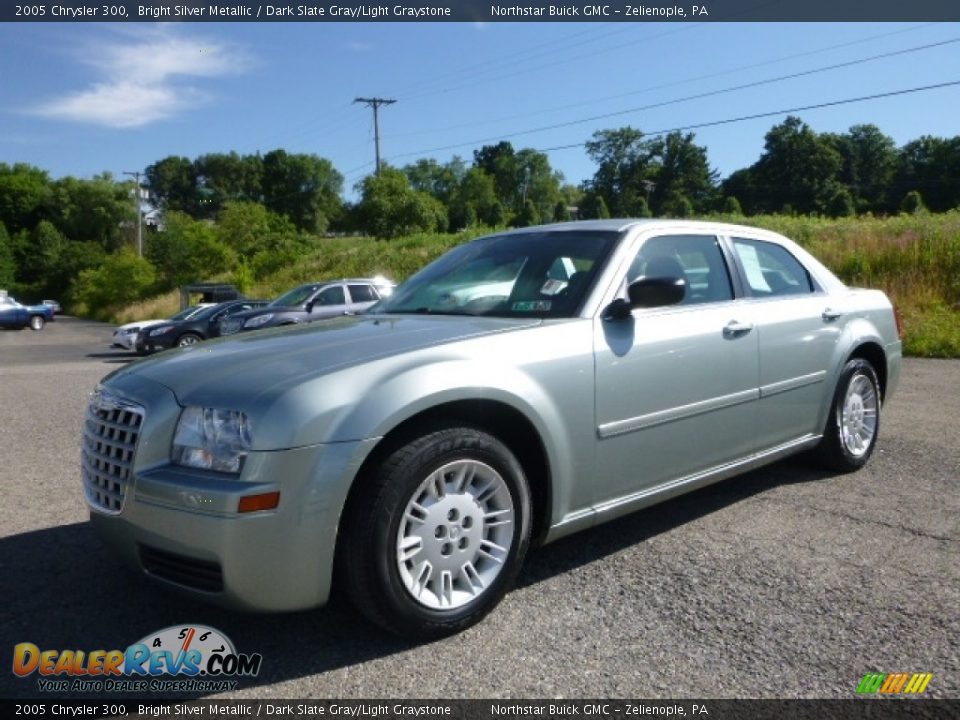 2005 Chrysler 300 Bright Silver Metallic / Dark Slate Gray/Light Graystone Photo #1