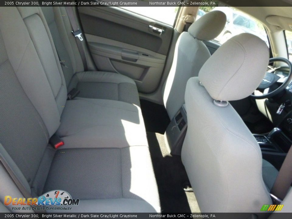 2005 Chrysler 300 Bright Silver Metallic / Dark Slate Gray/Light Graystone Photo #14