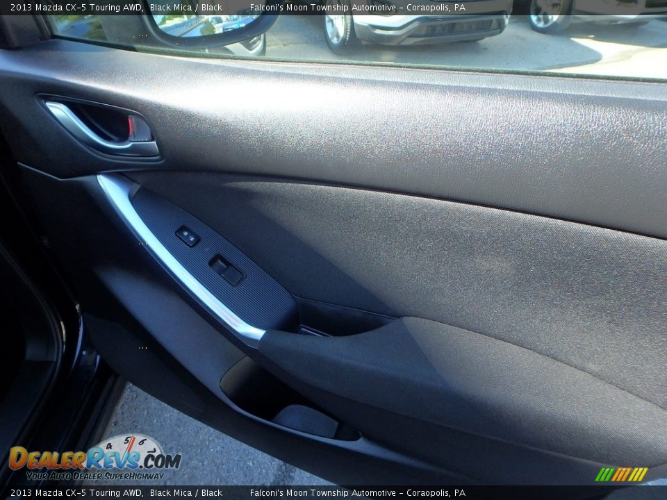 2013 Mazda CX-5 Touring AWD Black Mica / Black Photo #12