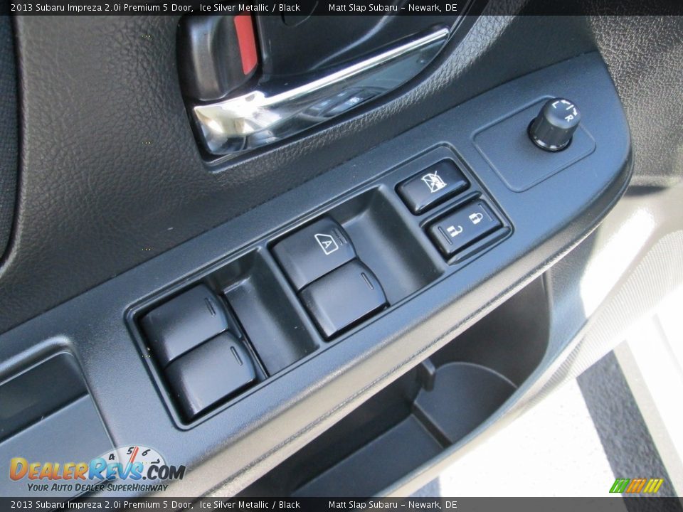 2013 Subaru Impreza 2.0i Premium 5 Door Ice Silver Metallic / Black Photo #14