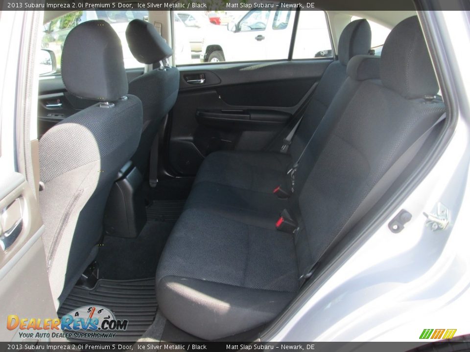2013 Subaru Impreza 2.0i Premium 5 Door Ice Silver Metallic / Black Photo #21