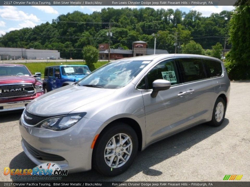 2017 Chrysler Pacifica Touring Billet Silver Metallic / Black/Alloy Photo #1