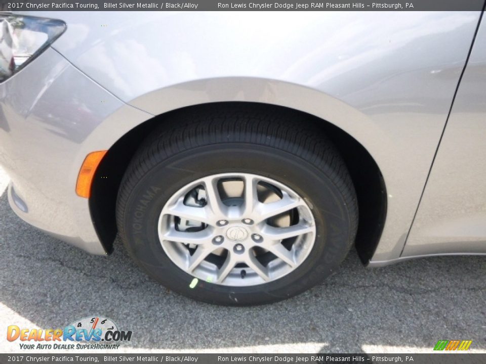 2017 Chrysler Pacifica Touring Billet Silver Metallic / Black/Alloy Photo #2