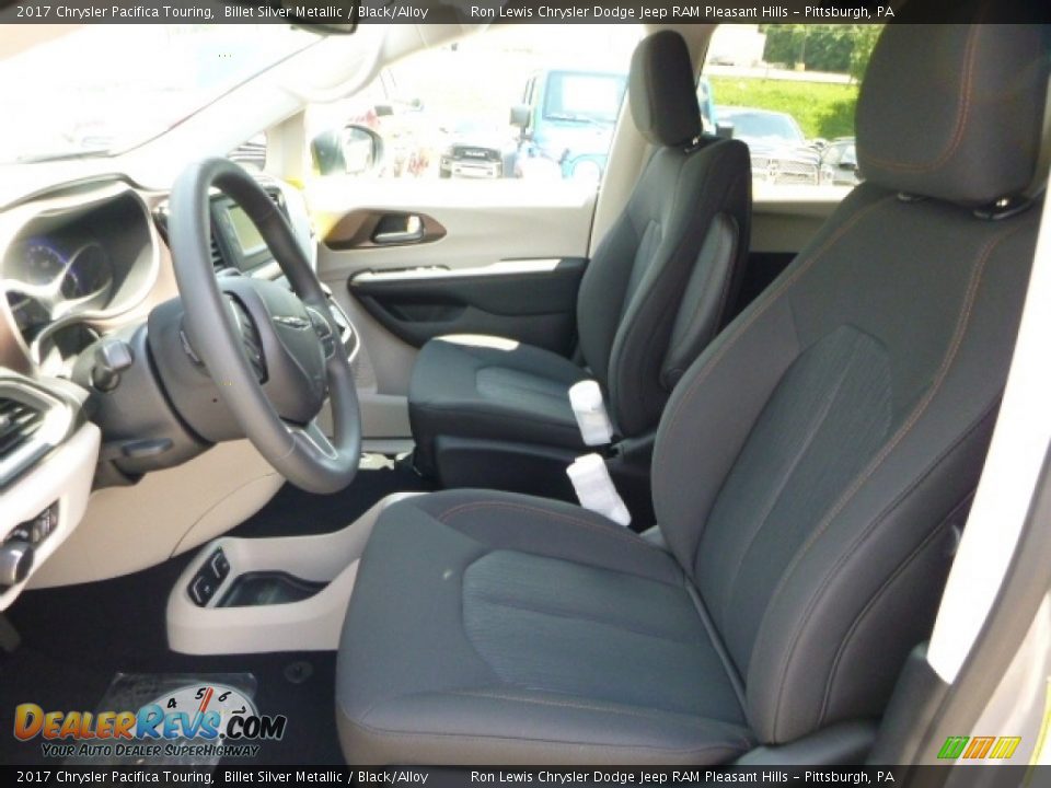 2017 Chrysler Pacifica Touring Billet Silver Metallic / Black/Alloy Photo #14
