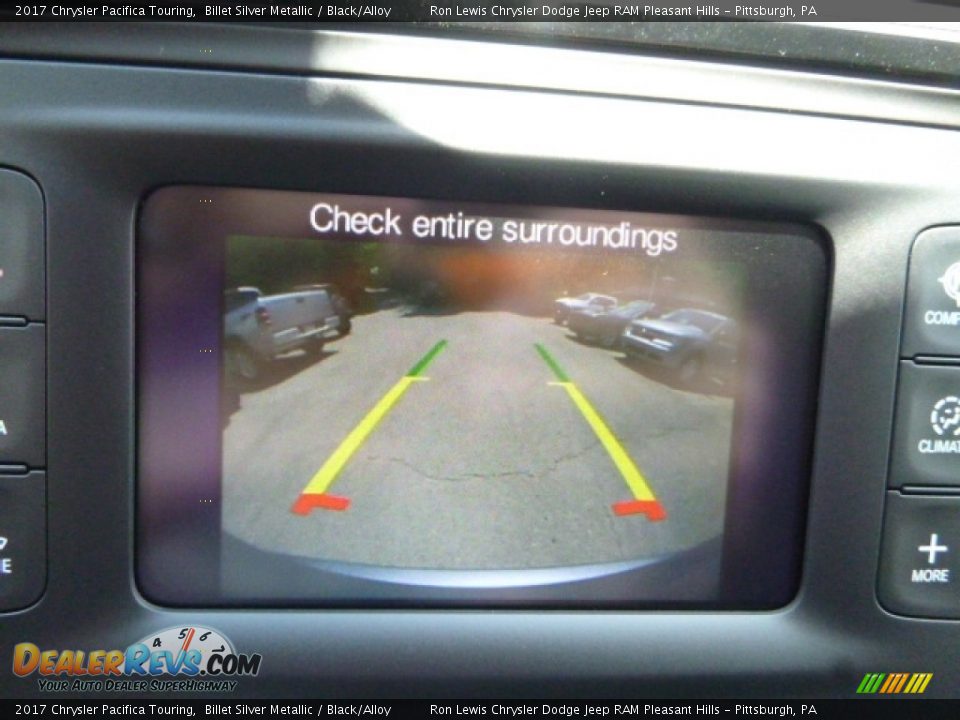 2017 Chrysler Pacifica Touring Billet Silver Metallic / Black/Alloy Photo #19