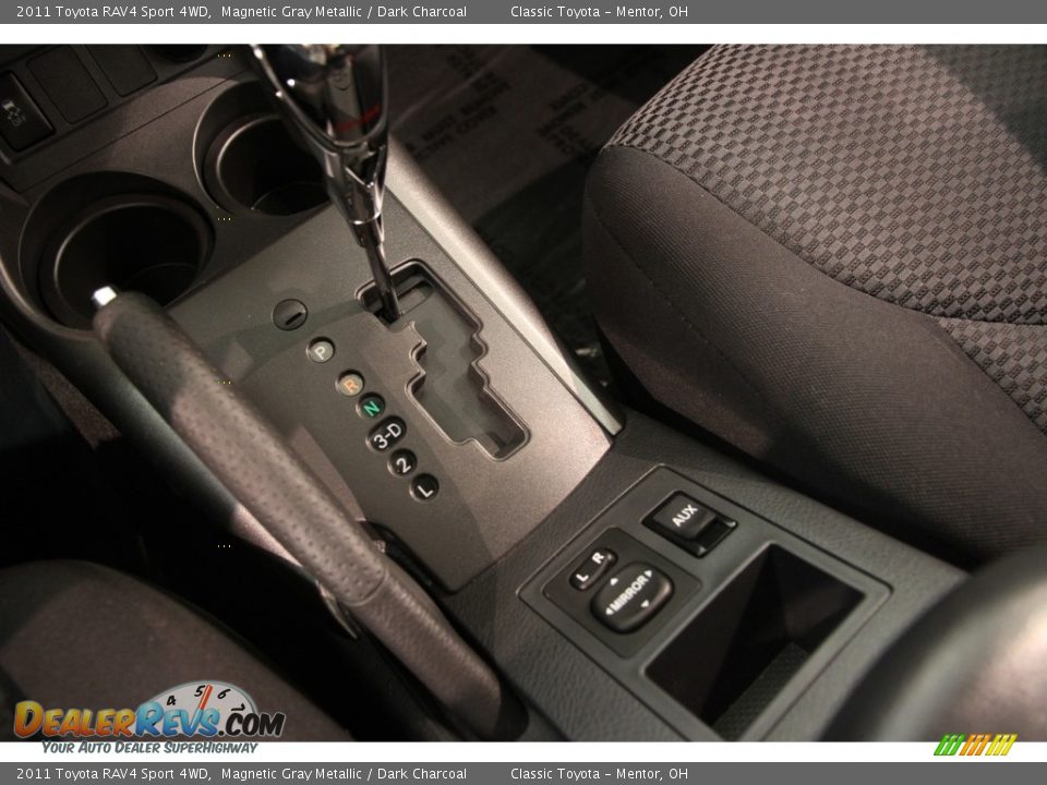 2011 Toyota RAV4 Sport 4WD Magnetic Gray Metallic / Dark Charcoal Photo #10