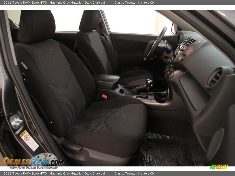 2011 Toyota RAV4 Sport 4WD Magnetic Gray Metallic / Dark Charcoal Photo #11