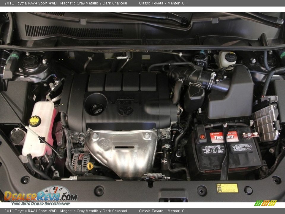 2011 Toyota RAV4 Sport 4WD Magnetic Gray Metallic / Dark Charcoal Photo #15