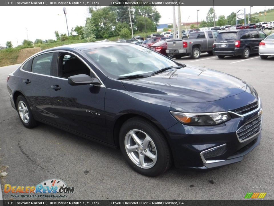 2016 Chevrolet Malibu LS Blue Velvet Metallic / Jet Black Photo #5
