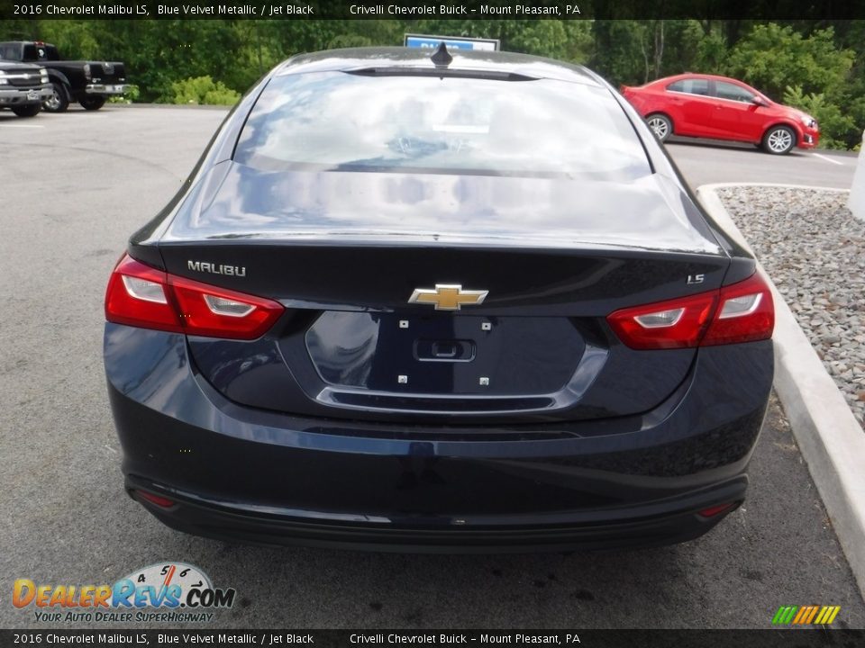 2016 Chevrolet Malibu LS Blue Velvet Metallic / Jet Black Photo #6