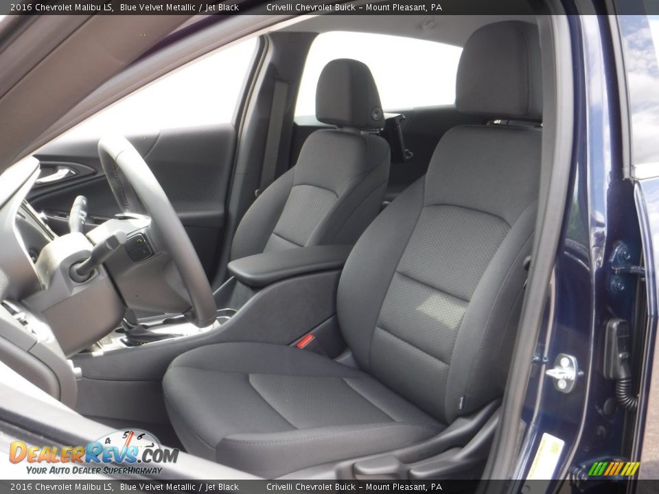 2016 Chevrolet Malibu LS Blue Velvet Metallic / Jet Black Photo #9