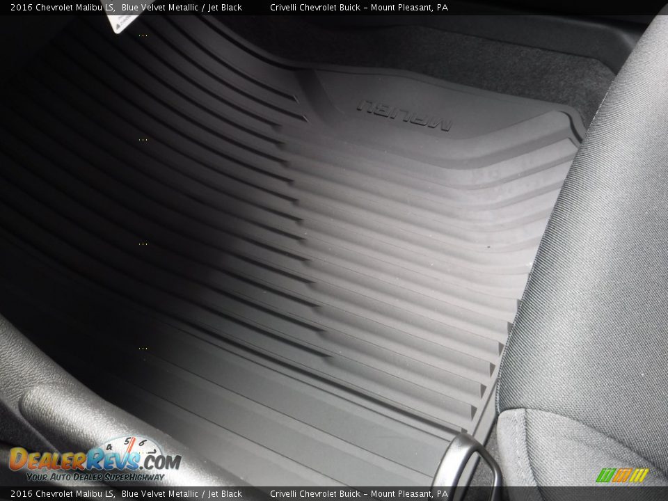 2016 Chevrolet Malibu LS Blue Velvet Metallic / Jet Black Photo #12