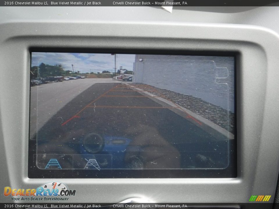 2016 Chevrolet Malibu LS Blue Velvet Metallic / Jet Black Photo #14