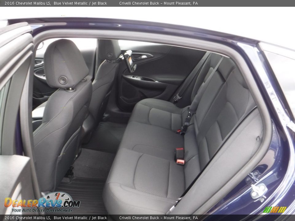 2016 Chevrolet Malibu LS Blue Velvet Metallic / Jet Black Photo #17