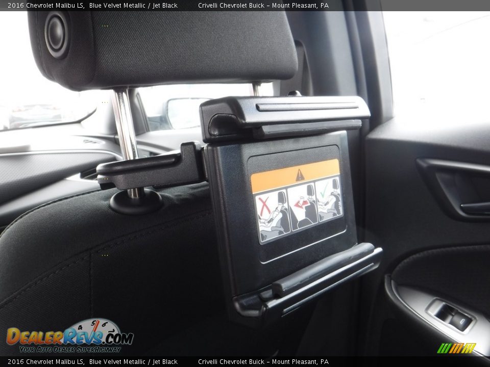 2016 Chevrolet Malibu LS Blue Velvet Metallic / Jet Black Photo #18