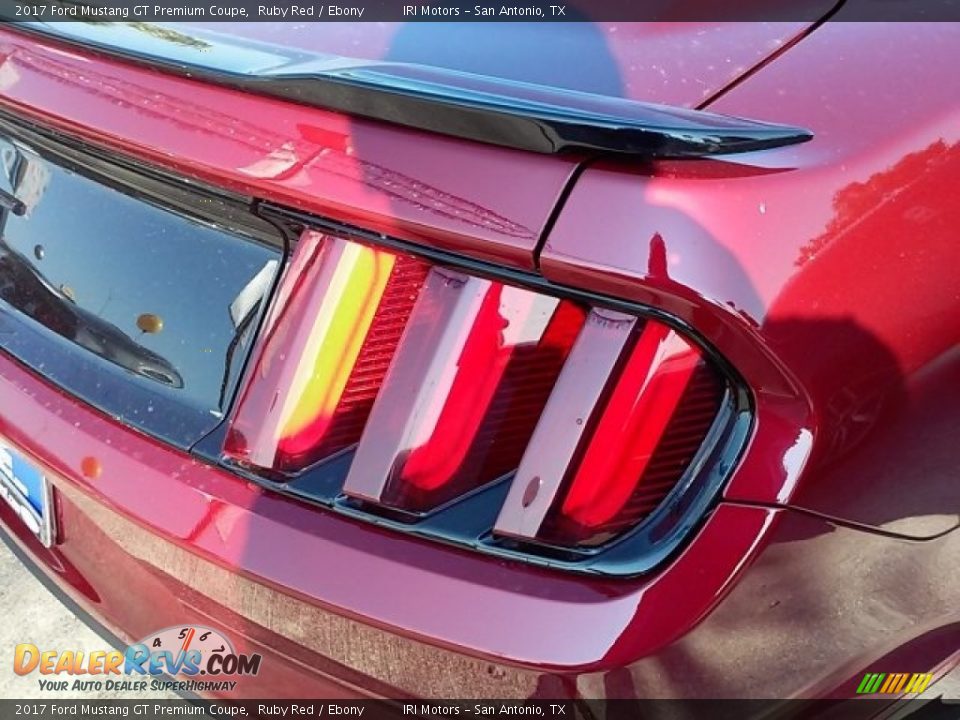 2017 Ford Mustang GT Premium Coupe Ruby Red / Ebony Photo #24