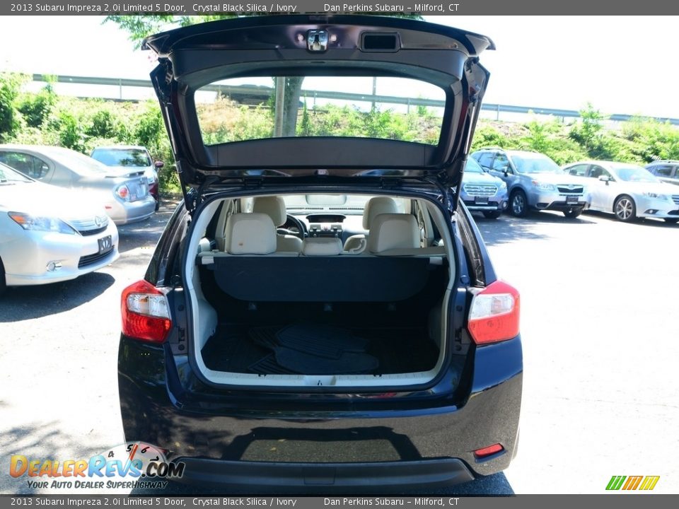 2013 Subaru Impreza 2.0i Limited 5 Door Crystal Black Silica / Ivory Photo #9