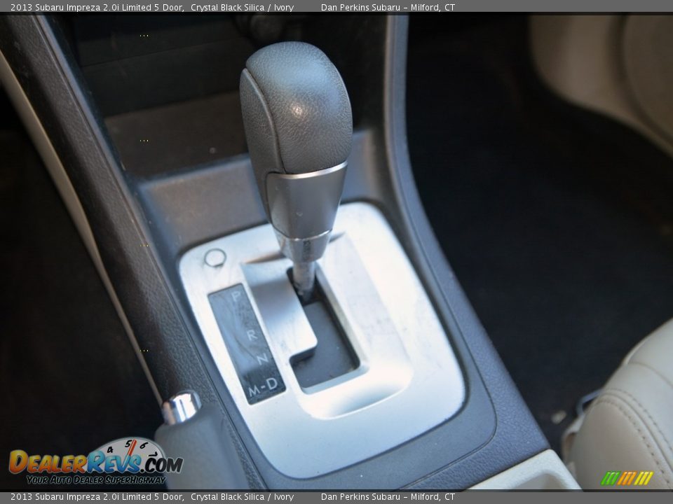2013 Subaru Impreza 2.0i Limited 5 Door Crystal Black Silica / Ivory Photo #14