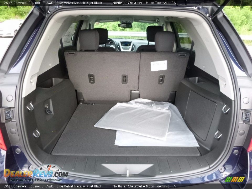 2017 Chevrolet Equinox LT AWD Blue Velvet Metallic / Jet Black Photo #7